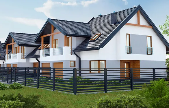 wizualizacje budynków mieszkalnych